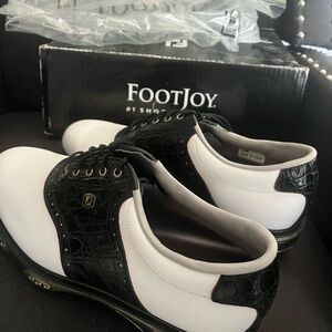 FootJoy Classic Black and White Oxfords